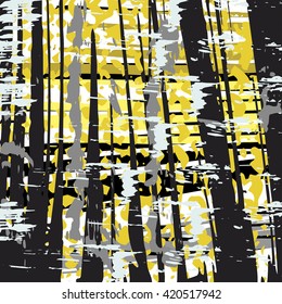 Beautiful abstract dark lines graffiti pattern vector illustration