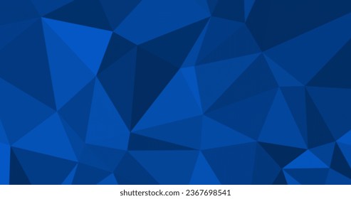 schöner abstrakter, dekorativer, dunkelblauer, geometrischer Hintergrund