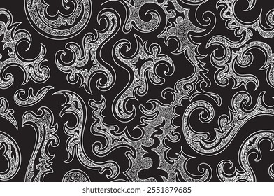 Beautiful abstract decorative vector seamless texture