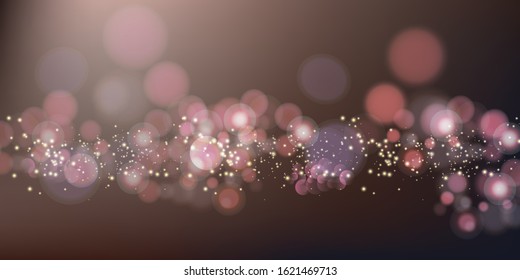 Beautiful abstract defocused Bokeh background