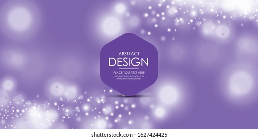 Beautiful abstract defocused bokeh background