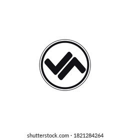 Beautiful abstract design vector illustration icon and logo.
