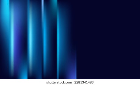 Beautiful abstract dynamic background, blurred parallel lines. Vector design.