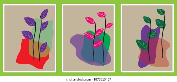 Beautiful abstract floral background design