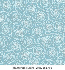 Beautiful abstract floral pattern perfect for textiles,