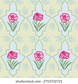 beautiful abstract floral pattern there are many flowers and botanical stuff in it such as petal leaf stem and pollen it gives lovely design of floral background floral wallpaper and floral bg