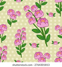 beautiful abstract floral pattern there are many flowers and botanical stuff in it such as petal leaf stem and pollen it gives lovely design of floral background floral wallpaper and floral bg