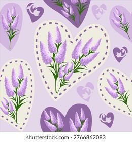 beautiful abstract floral pattern there are many flowers and botanical stuff in it such as petal leaf stem and pollen it gives lovely design of floral background floral wallpaper and floral bg