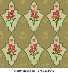 beautiful abstract floral pattern there are many flowers and botanical stuff in it such as petal leaf stem and pollen it gives lovely design of floral background floral wallpaper and floral bg