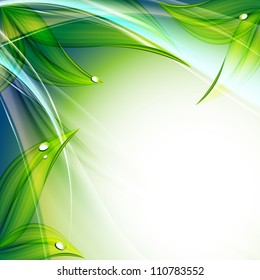 beautiful abstract floral vector background. Eps10