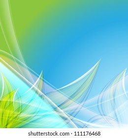 beautiful abstract floral vector background. Eps10