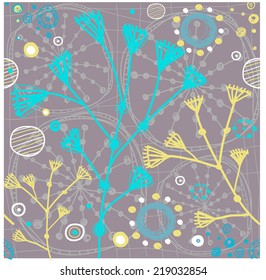 Beautiful abstract flower's background in vector, that can be used as greeting card,invitation card,birthday and other holidays. 