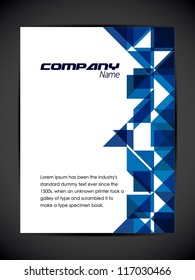 Beautiful Abstract Flyer Design, Cover page design, eps 10