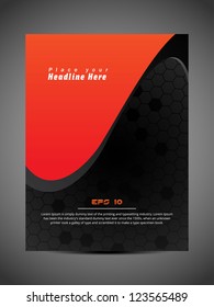 Beautiful Abstract Flyer Design, Cover page design, eps 10