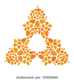Beautiful Abstract Fractal Composition for Your Brochure