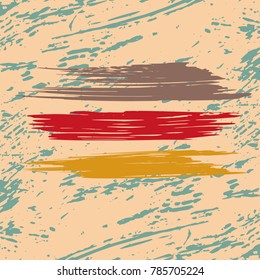 Beautiful abstract gentle graffiti pattern vector illustration