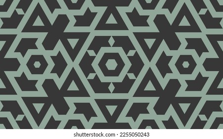 hermoso fondo de patrón geométrico abstracto sin costuras. Perfecto para fondos de sitios web, fondos de pantalla, textiles y cualquier proyecto de diseño.