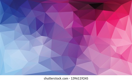 Beautiful abstract geometric style background. Colorful low polygon vector background.Modern multicolor polygonal style.