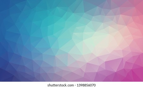 Beautiful abstract geometric style background. Colorful low polygon vector background.Modern multicolor polygonal style.