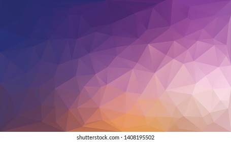Beautiful abstract geometric style background. Colorful low polygon vector background.Modern multicolor polygonal style.