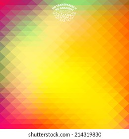 Beautiful abstract geometric style background with soft color tones.