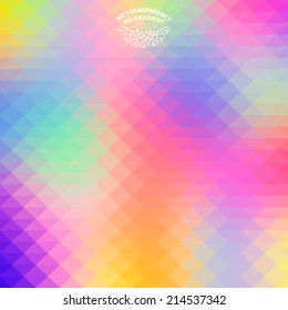 Beautiful abstract geometric style background with soft color tones.