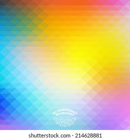 Beautiful abstract geometric style background with soft color tones.