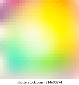 Beautiful abstract geometric style background with soft color tones.