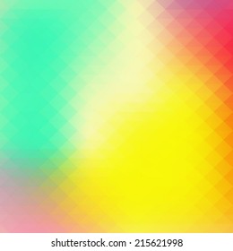 Beautiful abstract geometric style background with soft color tones.