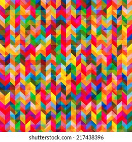 Beautiful abstract geometric style background with vibrant color tones.