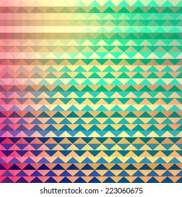 Schöner abstrakter geometrischer Hintergrund mit sanften Farbtönen. 