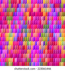 Beautiful abstract geometric style background with vibrant color tones.