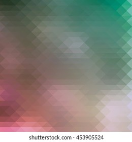 Beautiful abstract geometric style background with soft color tones. Vector illustration