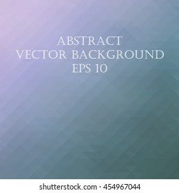 Beautiful abstract geometric style background with soft color tones. Vector illustration