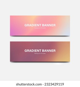 schöner abstrakter Gradhintergrund für Bannervorlage