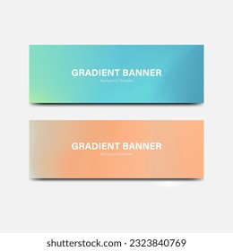 schöner abstrakter Gradhintergrund für Bannervorlage