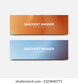 bonito fondo de gradación abstracto para usar en plantilla de banner