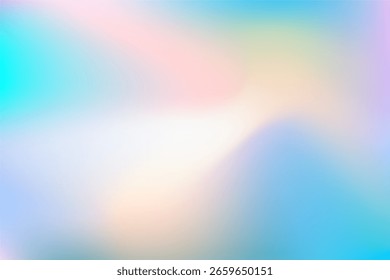 Beautiful abstract gradient with smooth color transitions featuring pastel tones and subtle luminous effects creating a calming and ethereal visual experience.