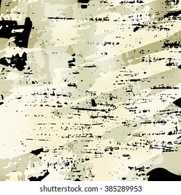 Beautiful abstract graffiti gentle pattern