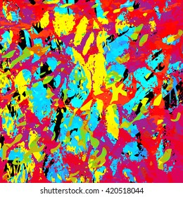 Beautiful abstract graffiti spots vector illustration of grunge texture