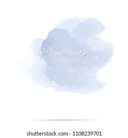 beautiful abstract green watercolor art hand paint on white background,brush textures for logo.There is a place for text.Perfect stroke design for headline.luxury boutique Illustrations.