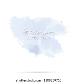 beautiful abstract green watercolor art hand paint on white background,brush textures for logo.There is a place for text.Perfect stroke design for headline.luxury boutique Illustrations.