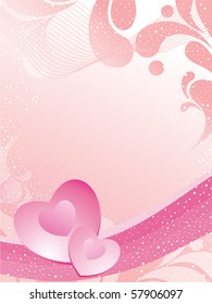 beautiful abstract illustration for valentine day