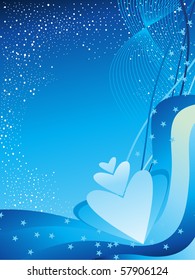 beautiful abstract illustration for valentine day