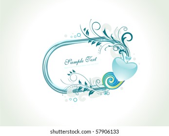 beautiful abstract illustration for valentine day