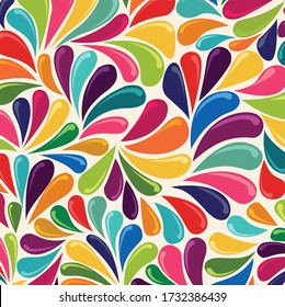 Beautiful Abstract Kaleidoscope Colorful Pattern - Vector