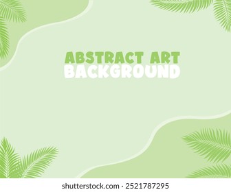 Beautiful Abstract Leaves Background for Autumn Travel Flyers Holiday Posters and Botanical Invitations