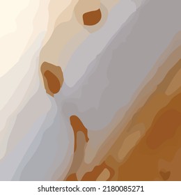 The beautiful abstract of light brown and dark brown color blend vector. It is suitable to complement tropical themed home decorations such as wall paintings or photo frames on the table.
