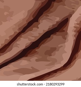 The beautiful abstract of light brown and dark brown color blend vector. It is suitable to complement tropical themed home decorations such as wall paintings or photo frames on the table.