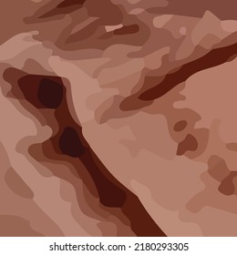 The beautiful abstract of light brown and dark brown color blend vector. It is suitable to complement tropical themed home decorations such as wall paintings or photo frames on the table.